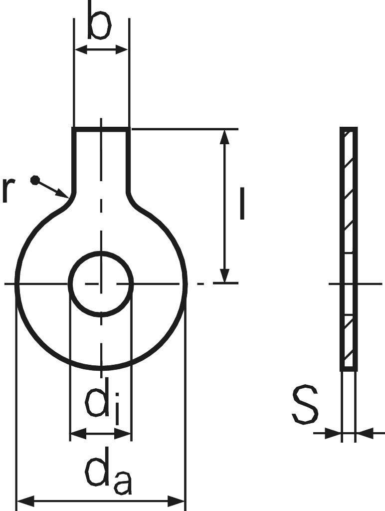 DIN  93   3,7   steel
